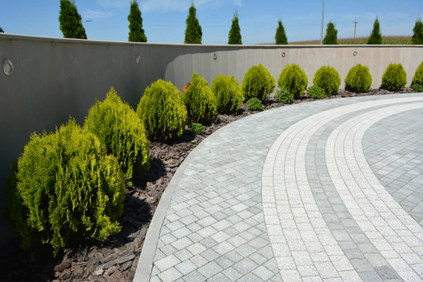 Residential Paver Driveway in Bangor Base, WA